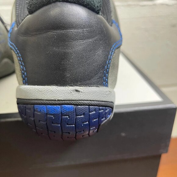 Piloti Thirty Two Driving Shoes Grey Black Suede Leather Sneakers Men's 8.5 US - Picture 9 of 13